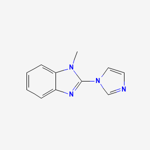 2-(1H-Imidazol-1-yl)-1-methyl-1H-benzimidazole