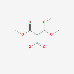 molecular formula C8H14O6 B1642008 Dimethyl 2-(dimethoxymethyl)propanedioate 
