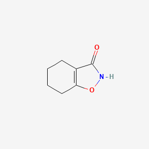 molecular formula C7H9NO2 B1642089 4,5,6,7-tetrahydrobenzo[d]isoxazol-3-ol CAS No. 27772-90-3