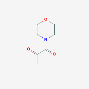 molecular formula C7H11NO3 B1642094 1-(Morpholin-4-YL)propane-1,2-dione 