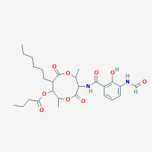 molecular formula C27H38N2O9 B016421 Antimycin A2 CAS No. 27220-57-1