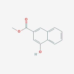 molecular formula C12H10O3 B1642137 Methyl 4-hydroxy-2-naphthoate CAS No. 34205-71-5