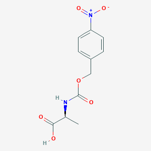 molecular formula C11H12N2O6 B1642238 Pnz-L-alanine 