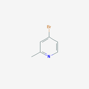 molecular formula C6H6BrN B016423 4-Bromo-2-methylpyridine CAS No. 22282-99-1