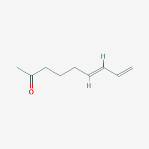 molecular formula C9H14O B164231 6,8-Nonadien-2-one CAS No. 136429-52-2