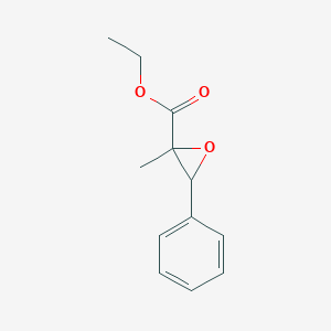 molecular formula C12H14O3 B164232 2-甲基-3-苯基环氧乙烷-2-羧酸乙酯 CAS No. 41232-97-7