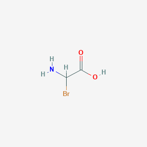 B164235 Amino(bromo)acetic acid CAS No. 138146-21-1