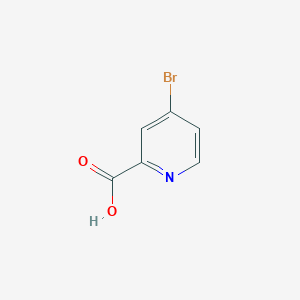 molecular formula C6H4BrNO2 B016424 4-Bromopyridine-2-carboxylic acid CAS No. 30766-03-1