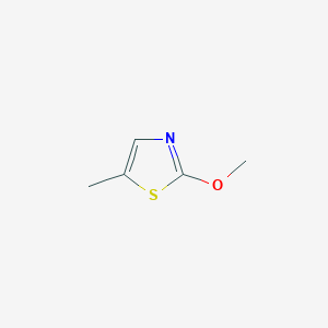 molecular formula C5H7NOS B1642423 Thiazole, 2-methoxy-5-methyl- 
