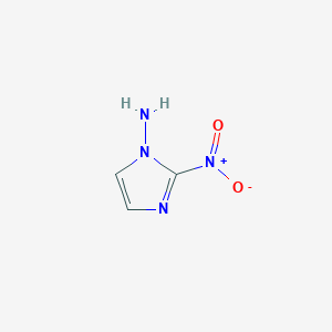 molecular formula C3H4N4O2 B1642425 2-nitro-1H-imidazol-1-amine 