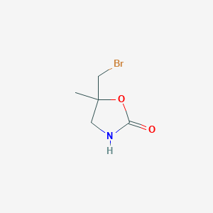 5-(bromomethyl)-5-methyl-2-Oxazolidinone