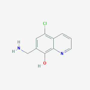 7-(Aminomethyl)-5-chloroquinolin-8-ol