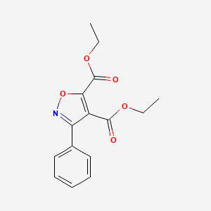 4,5-Isoxazoledicarboxylic acid,3-phenyl-,diethyl ester