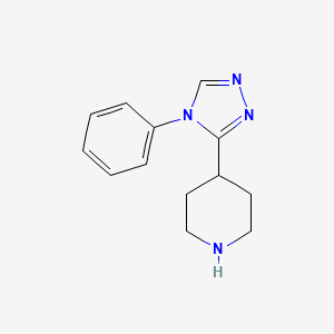 4-(4-phenyl-4H-1,2,4-triazol-3-yl)piperidine