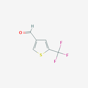 5-(Trifluoromethyl)thiophene-3-carbaldehyde
