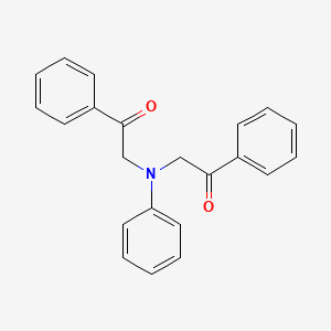 2,2'-(Phenylazanediyl)bis(1-phenylethanone)