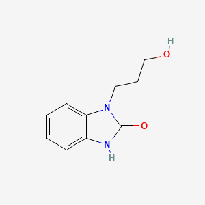 1-(3-hydroxypropyl)-1H-benzo[d]imidazol-2(3H)-one