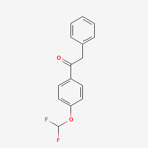 1-[4-(Difluoromethoxy)phenyl]-2-phenylethanone