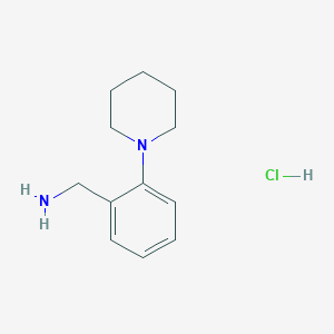 2-(1-Piperidyl)benzylamine Hydrochloride