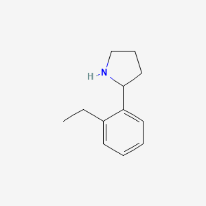 2-(2-Ethylphenyl)pyrrolidine