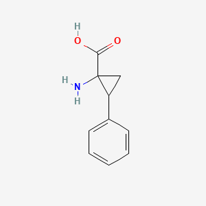 1-Amino-2-phenylcyclopropanecarboxylic acid