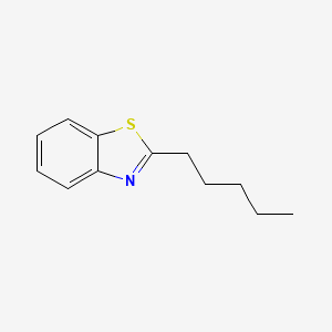 2-Pentyl-1,3-benzothiazole