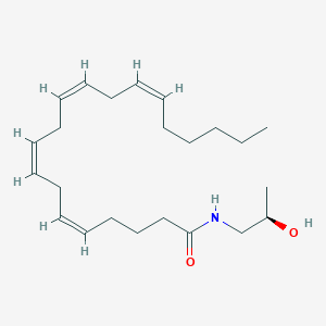 molecular formula C23H39NO2 B164264 R-2 Methanandamide CAS No. 157182-47-3