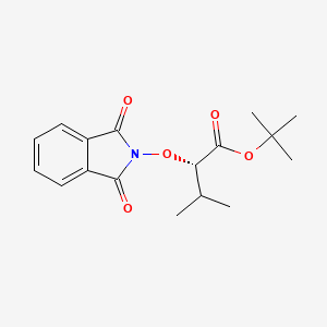 (S)-tert-Butyl 2-(1,3-dioxoisoindolin-2-yloxy)-3-methylbutanoate