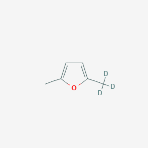 molecular formula C6H8O B1642643 2,5-Dimethylfuran-d3 