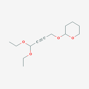2-[(4,4-Diethoxy-2-butyn-1-yl)oxy]tetrahydropyran