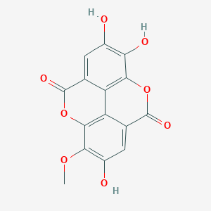 molecular formula C15H8O8 B1642667 3-O-Methylellagic acid CAS No. 51768-38-8