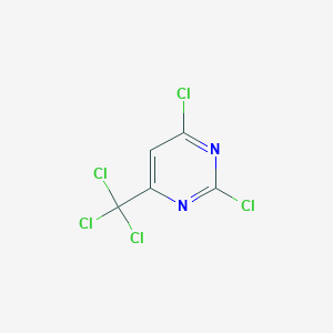molecular formula C5HCl5N2 B1642710 2,4-Dichloro-6-trichloromethylpyrimidine 