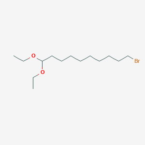 molecular formula C14H29BrO2 B1642741 10-Bromo-1,1-diethoxydecane 