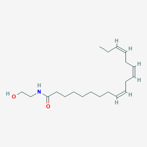 molecular formula C20H35NO2 B164275 Alpha-Linolenoyl ethanolamide CAS No. 57086-93-8