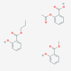 molecular formula C27H28O10 B164276 Pharodoran CAS No. 138230-31-6