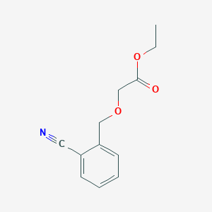 molecular formula C12H13NO3 B1642834 Ethyl ((2-cyanobenzyl)oxy)acetate 