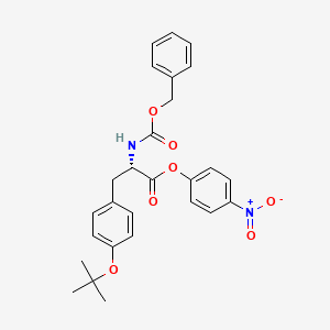 molecular formula C27H28N2O7 B1642841 Z-Tyr(tBu)-ONp 