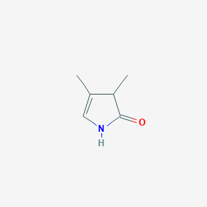 B1642867 3H-Pyrrol-2-ol, 3,4-dimethyl- CAS No. 89686-44-2