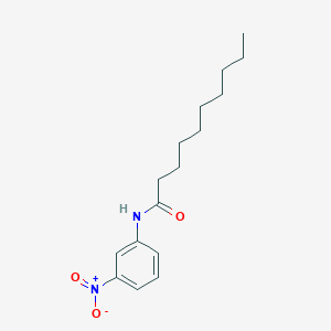 molecular formula C16H24N2O3 B164287 N-(3-nitrophenyl)decanamide CAS No. 72298-61-4
