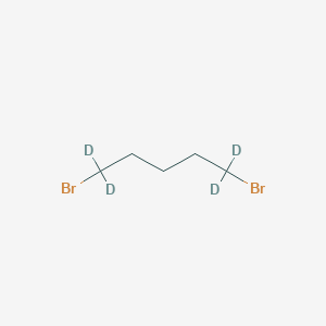 molecular formula C5H10Br2 B164288 1,5-Dibromo-1,1,5,5-tetradeuteriopentane CAS No. 1219803-90-3