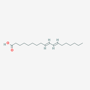 molecular formula C18H32O2 B164290 9,11-Octadecadienoic acid CAS No. 544-71-8