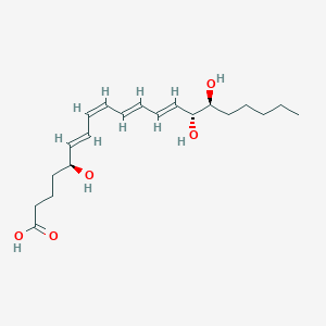 molecular formula C20H32O5 B164292 Lipoxin B4 CAS No. 98049-69-5