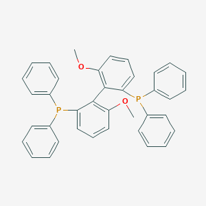 molecular formula C38H32O2P2 B164294 [2-(2-Diphenylphosphanyl-6-methoxyphenyl)-3-methoxyphenyl]-diphenylphosphane CAS No. 133545-16-1