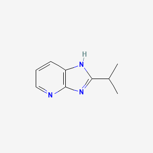 molecular formula C9H11N3 B1642949 2-Isopropyl-3H-imidazo[4,5-b]pyridine CAS No. 21714-53-4