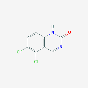 molecular formula C8H4Cl2N2O B1642950 5,6-dichloroquinazolin-2(1H)-one 