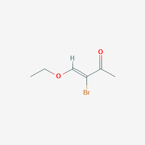 molecular formula C6H9BrO2 B1643010 3-Bromo-4-ethoxy-3-buten-2-one 