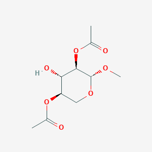 molecular formula C10H16O7 B1643238 Methyl 2,4-di-O-acetyl-b-D-xylopyranoside 
