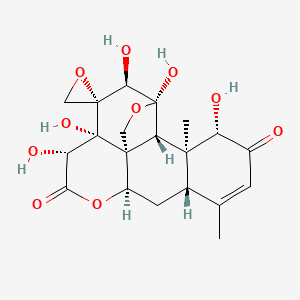 molecular formula C20H24O10 B1643300 PASAKBUMIN B 
