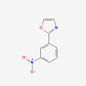 molecular formula C9H6N2O3 B1643337 3-(2-Oxazolyl)nitrobenzene 