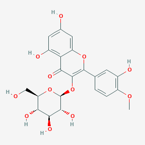 molecular formula C22H22O12 B1643344 Tamarixin CAS No. 27542-39-8